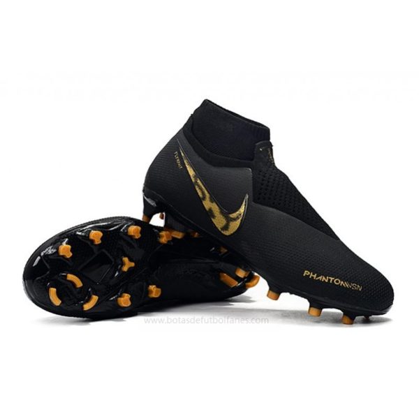 Nike Phantom VSN Elite DF FG Negro Oro